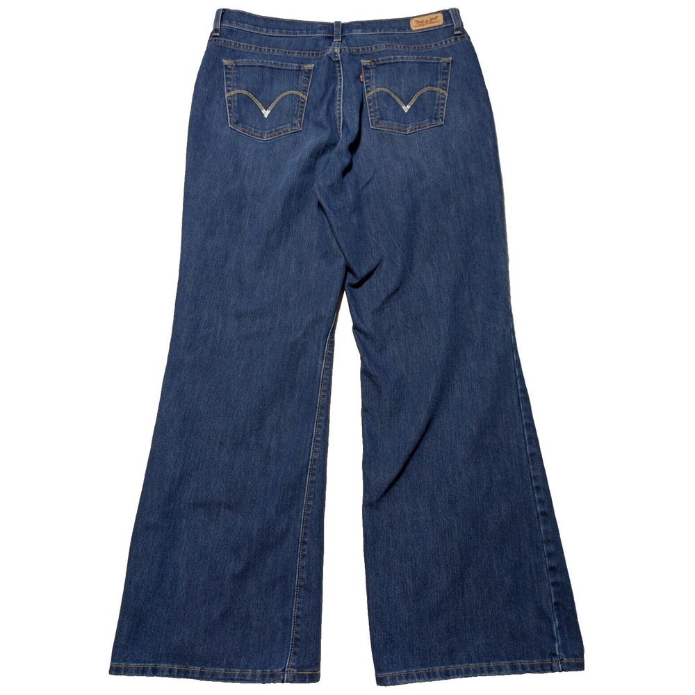 LEVIS 512 PERFECTLY SLIMMING BOOTCUT Women‎ 16M Embellished Stretch Denim Jeans